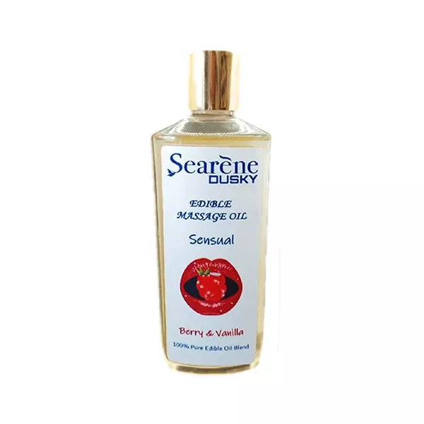 Edible Massage Oil Sensual- Berry & Vanilla