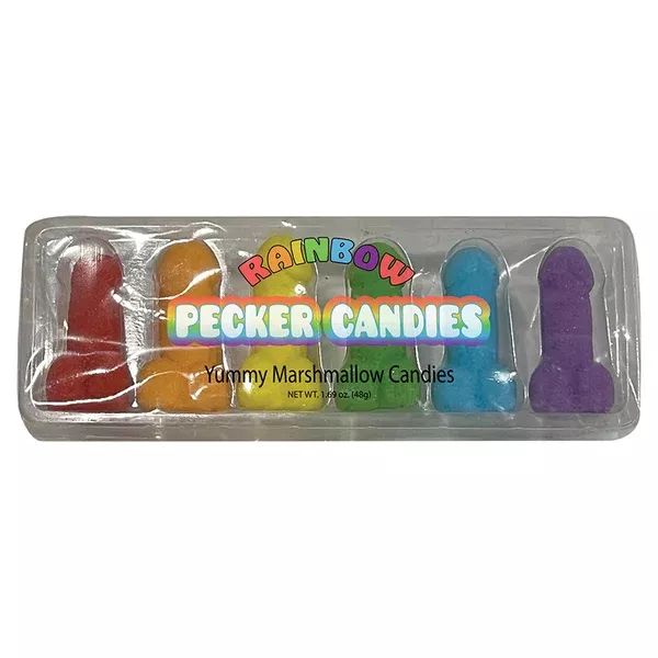 Rainbow Pecker Candies