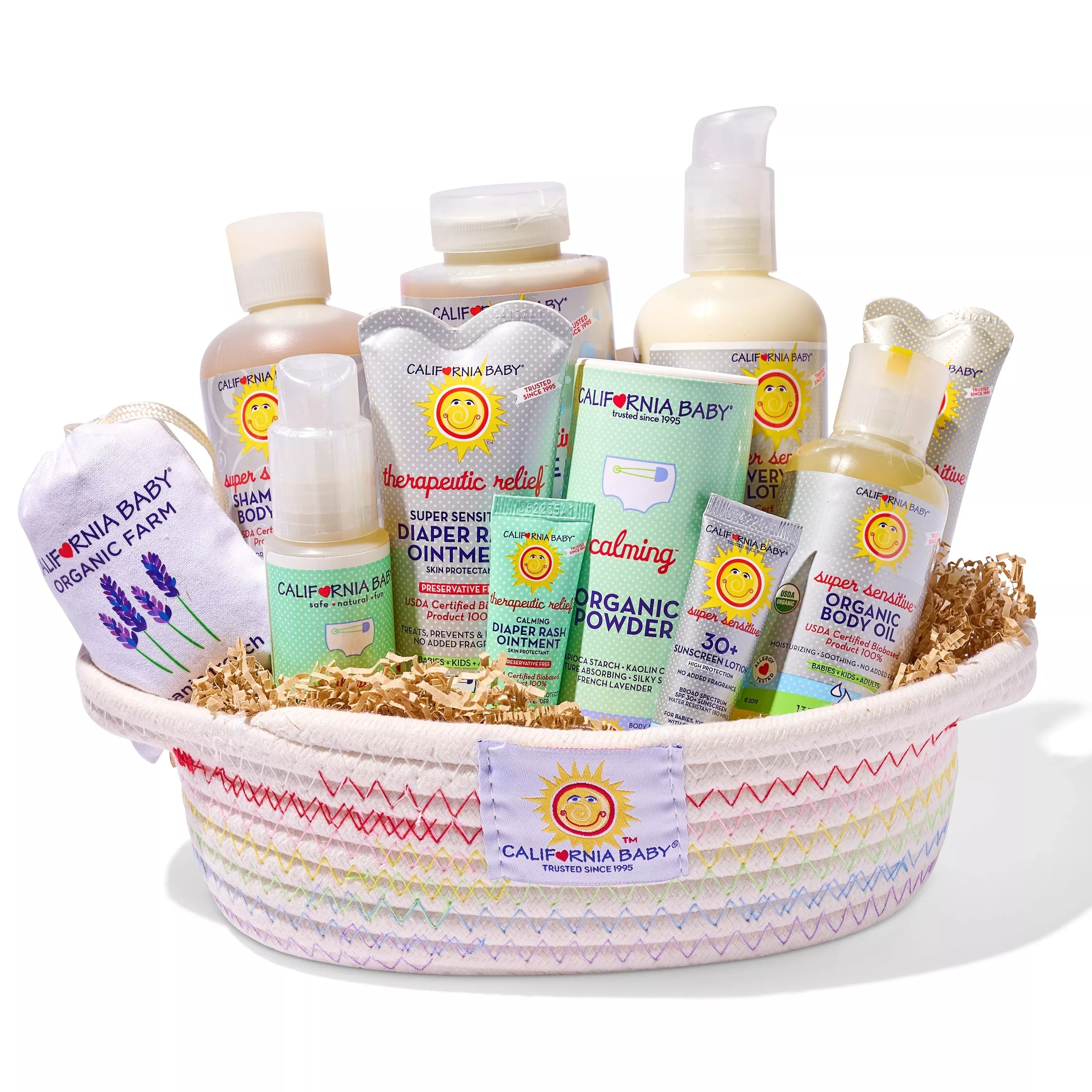 Welcome Baby Gift Basket